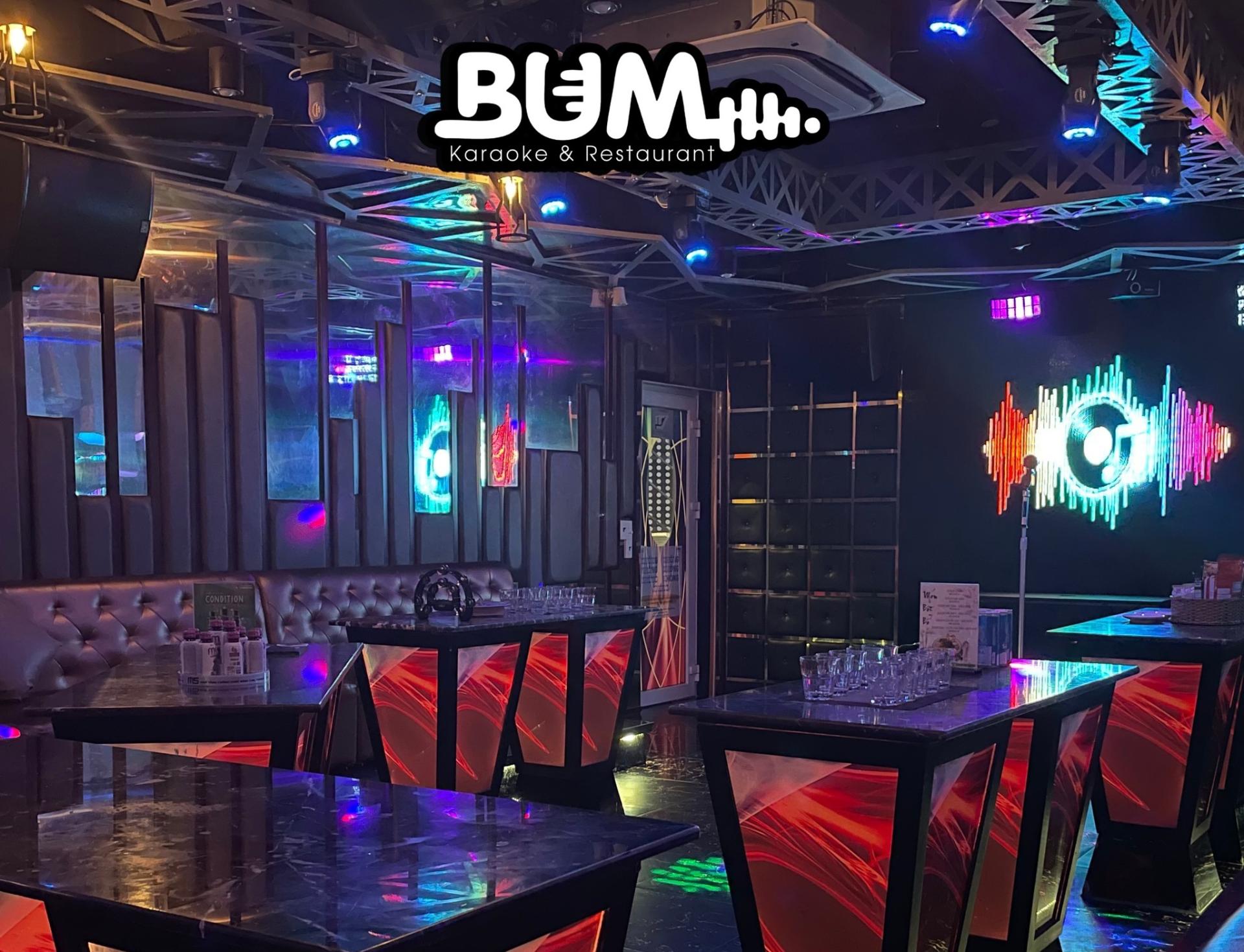 Hệ thống âm thanh ánh sáng tại phòng Club Bar